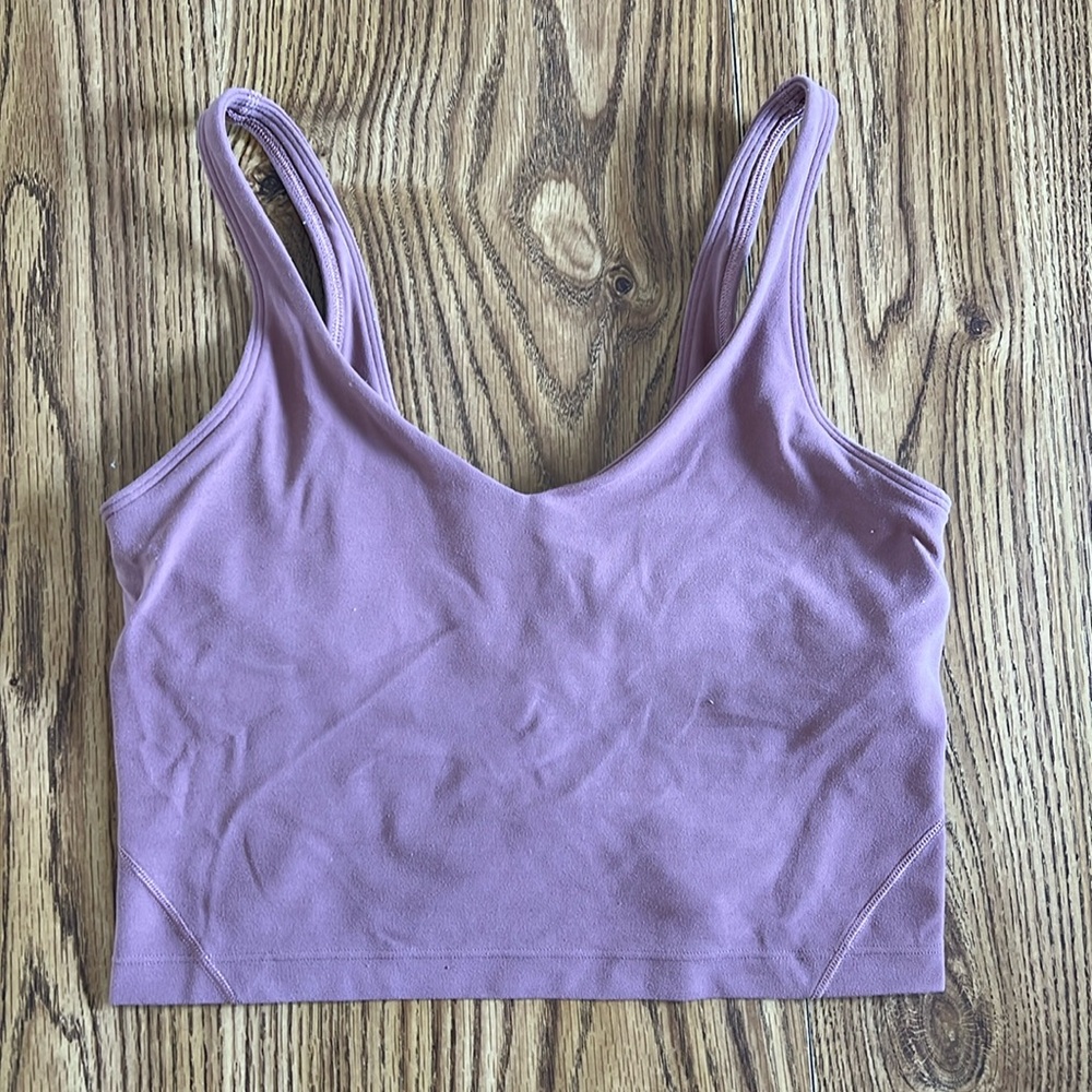 Lululemon Align Tank Top Size 6 Spiced Chai (Mauve Pink)